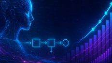 Ilustración del flujo de automatización en marketing digital para seguimiento de prospectos.