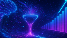 Gráfico que representa el tráfico orgánico hacia funnels de ventas.